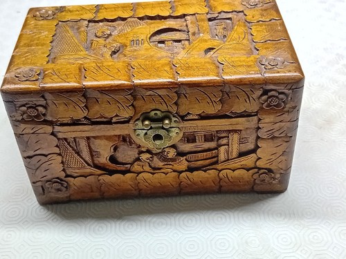 Rare coffre chinois - chinois, bois