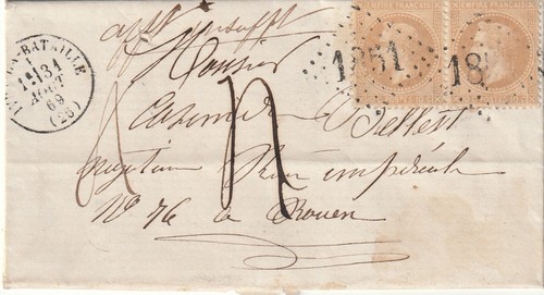 Lettre ivry bataille à - ivry,