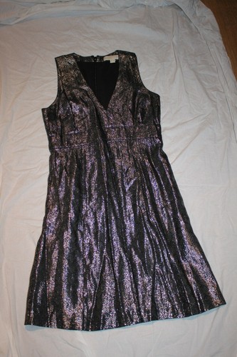 Michael kors robe noir lurex - michael,