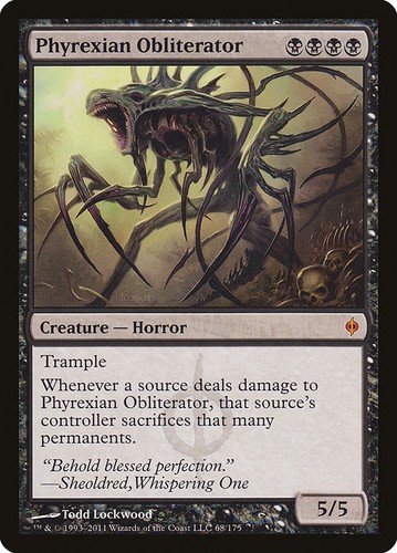 Mtg phyrexian obliterator - phyrexian,