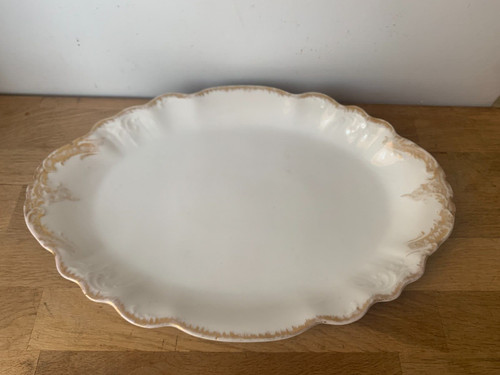 Ancien plat porcelaine - en,