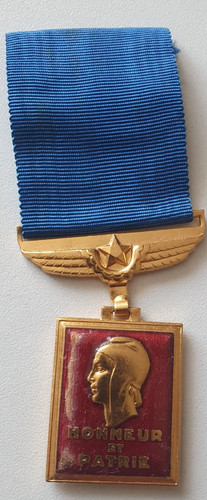 France médaille émaillée - médaille, en