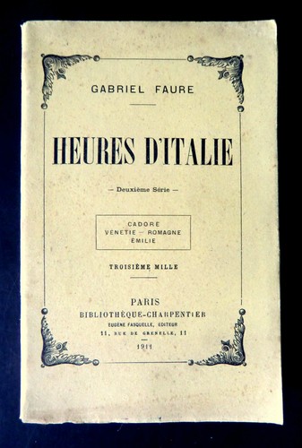 Heures italie gabriel - heures, d'italie