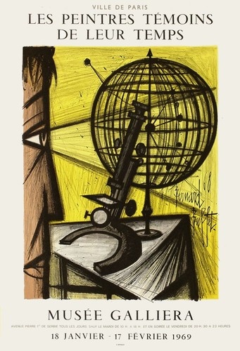 Bernard buffet affiche - bernard, expo