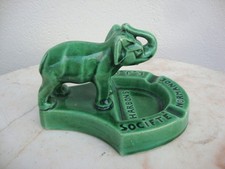 superbe et rare cendrier éléphant , société normande E.J.C charbons