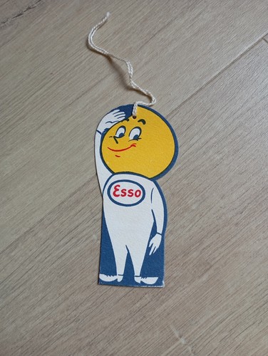 Etiquette publicitaire esso - publicitaire,
