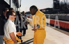 Photo de presse vintage Milano, 1999, "6 heures Karting Endurance", Yuri Tchéchi
