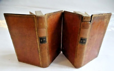 2 livres XVIIIe - Charles Bonnet T17+18 (1783) Histoire naturelle et philosophie