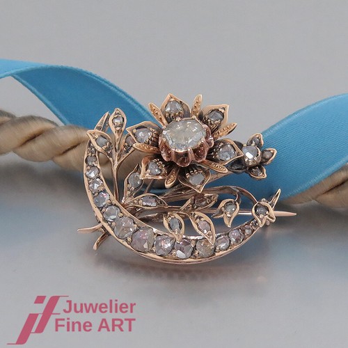 Broche aiguille diamant - broche, /