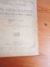 ATLAS UNIVERSEL ET CLASSIQUE DE GEOGRAPHIE PAR DRIOUX ET LEROY  1866