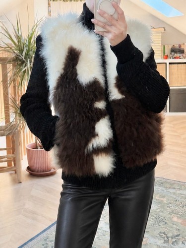 Blouson veste fourrure - zadig, &