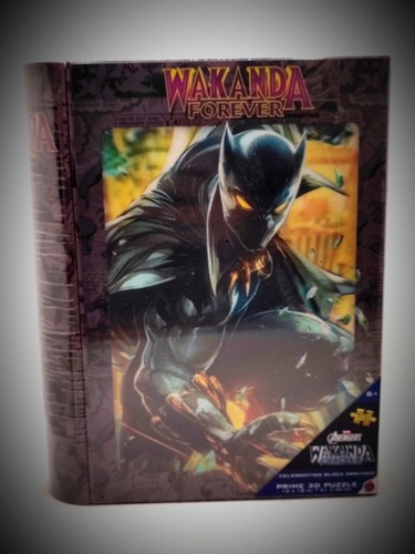 Puzzle black panther - black, .