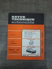 REVUE TECHNIQUE AUTOMOBILE N° 285  / PEUGEOT 504 A INJECTION
