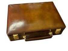 ANCIENNE VALISE TROUSSE DE TOILETTE VOYAGE JAMAIS UTILISÉ CABINE