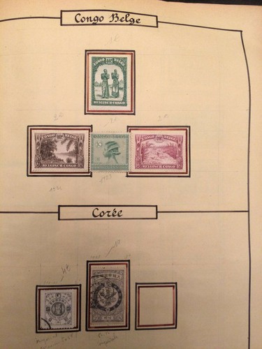 Timbres collection congo - collection:,