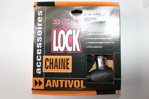 Antivol moto chaine cadenas - moto,