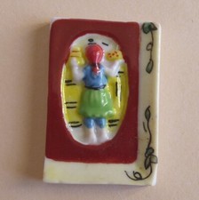 Fève - 2002 - Puzzle Tableau de la Tradition : Petite Fille