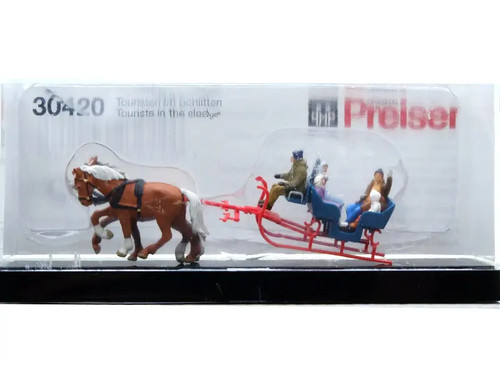 Preiser traineau avec - avec, 2