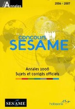 Concours SESAME: Annales, sujets et corrigés officiels, Marie-Laure Vignaud