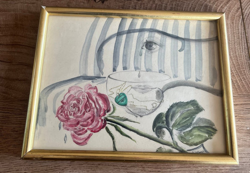 Tableau n359 nature morte - n359,