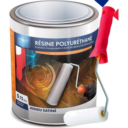 Résine polyuréthane incolore