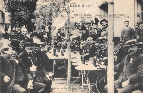 Cpa prayssac souvenir du - 46,