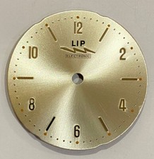 NEUF DE STOCK @ TOP CADRAN POUR MONTRE LIP ELECTRONIC R27 @ 29,24 MM DE DIAMETRE