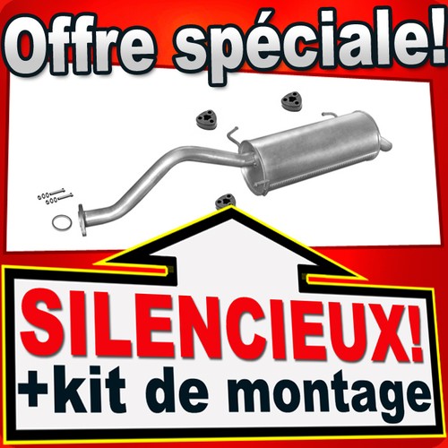 Silencieux arriere pour toyota - pour,