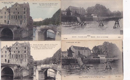 Lot old postcards cards - 4,