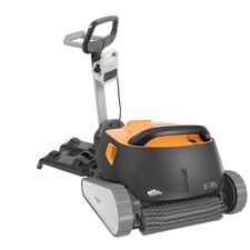 dolphin robot electrique de piscine fond, parois et ligne d'eau avec chariot e35