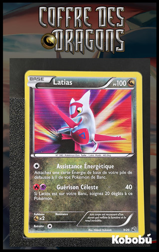Carte pokémon latias 20 - pokémon, 9/20
