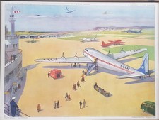 Ancienne Affiche D'école