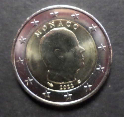 Monaco pièce euro 2022 - pièce, 2