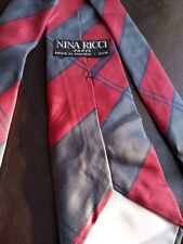 Cravate Nina Ricci Paris en