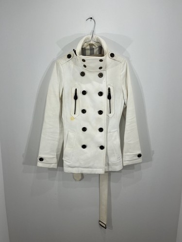 Manteau burberry blanc femme - burberry,
