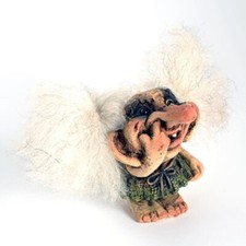 Troll Nyform 144 Doigts dans Le Nez D'Origine Norvégien Norway Norwegian Ny