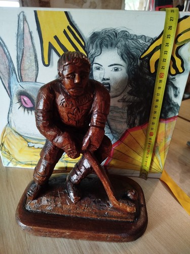 Sculpture ancienne bois - ancienne, en
