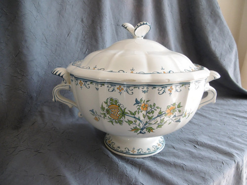 Soupiere faience gien - decor, a