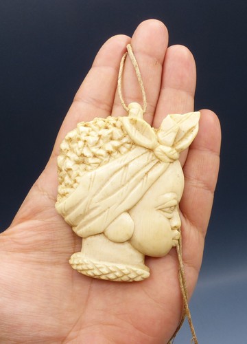 Ancien bijou grand pendentif - ancien,