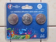 Lot médailles uefa euro - lot,