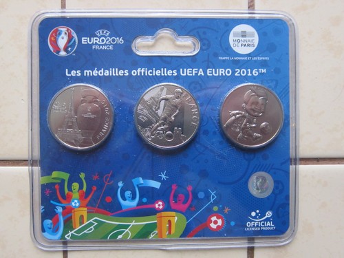 Lot médailles france uefa - lot,