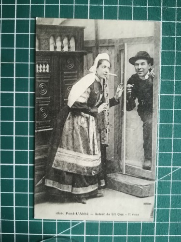 Sk242 cpa circa 1917 - cpa, folklore