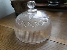 cloche a fromage en cristal