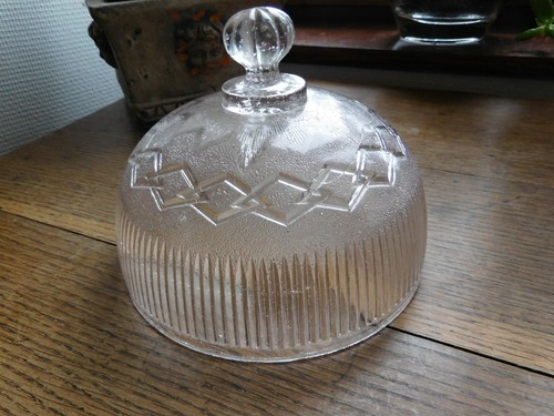 Cloche fromage cristal - cloche, en