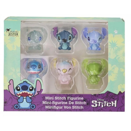 Set mini figurines stitch - 6,