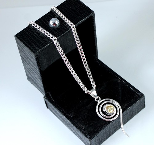 Pendentif solitaire diamant - solitaire,