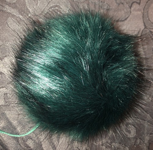 Pompon fourrure en - pompon,