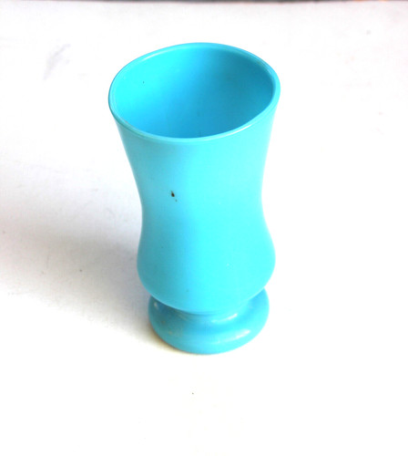Ancien vase moulé opaline - ancien,