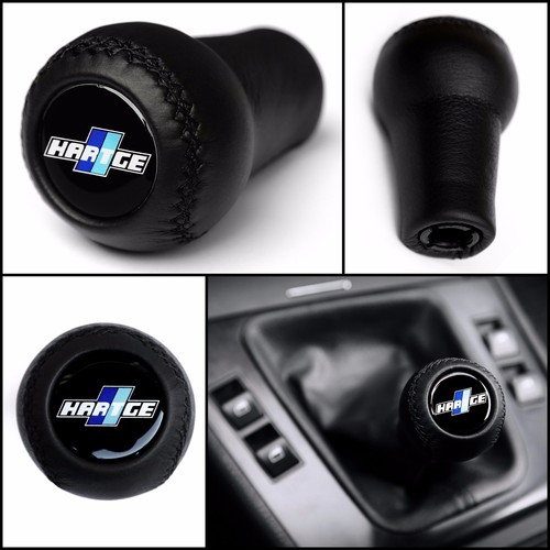 Leather gear shift knob - gear,