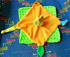 4PA/ DOUDOU PLAT BABYMOOV SINGE ORANGE VERT DENTITION TBE